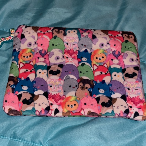 Squishmallows Character Printed Plush Pencil Pouch - Picture 2 of 9